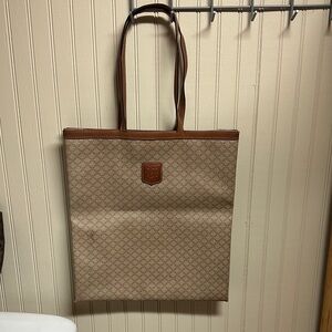 Celine Brown and Tan Tote Bag